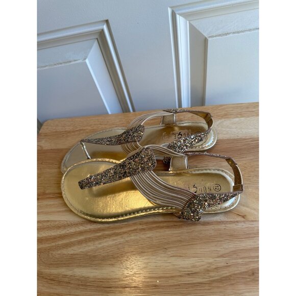 Rogue Helium Women's Rhinestone T-Strap Slingback Sandals Size 12 Sku 2804 - Picture 8 of 14